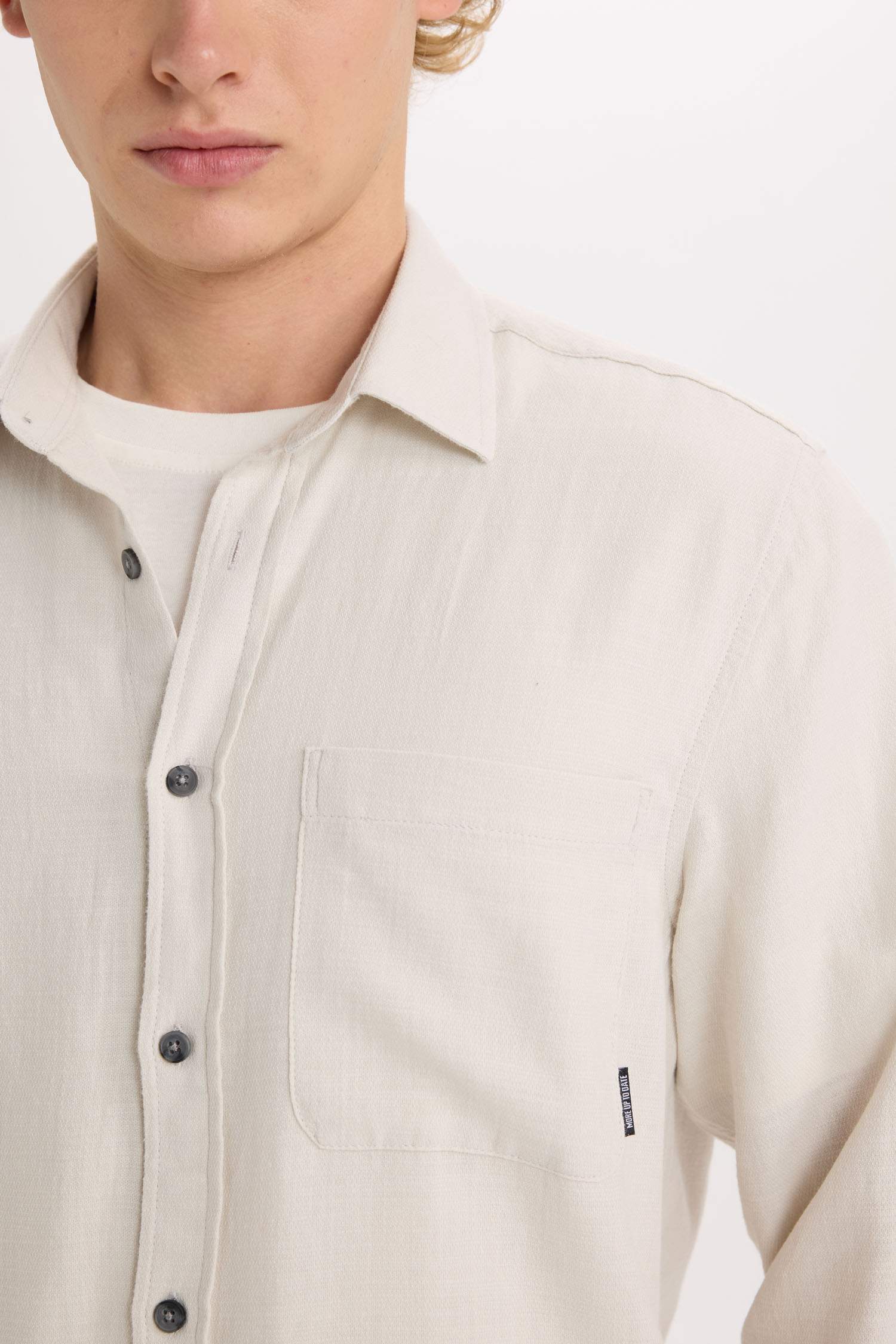 Regular Fit Cotton Long Sleeve Shirt