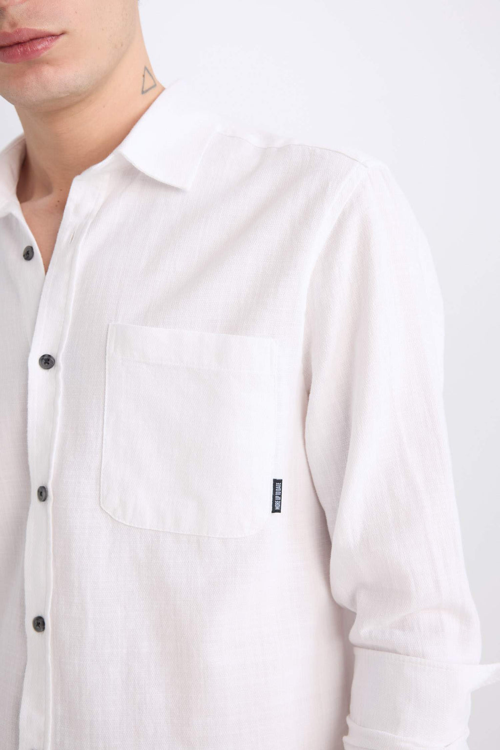 Regular Fit Cotton Long Sleeve Shirt