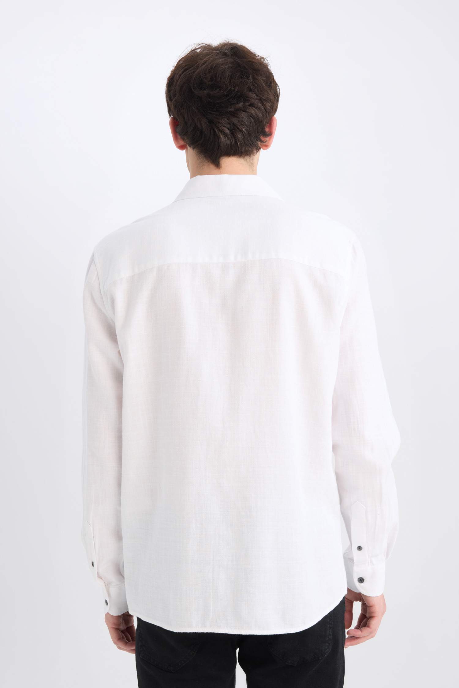 Regular Fit Cotton Long Sleeve Shirt
