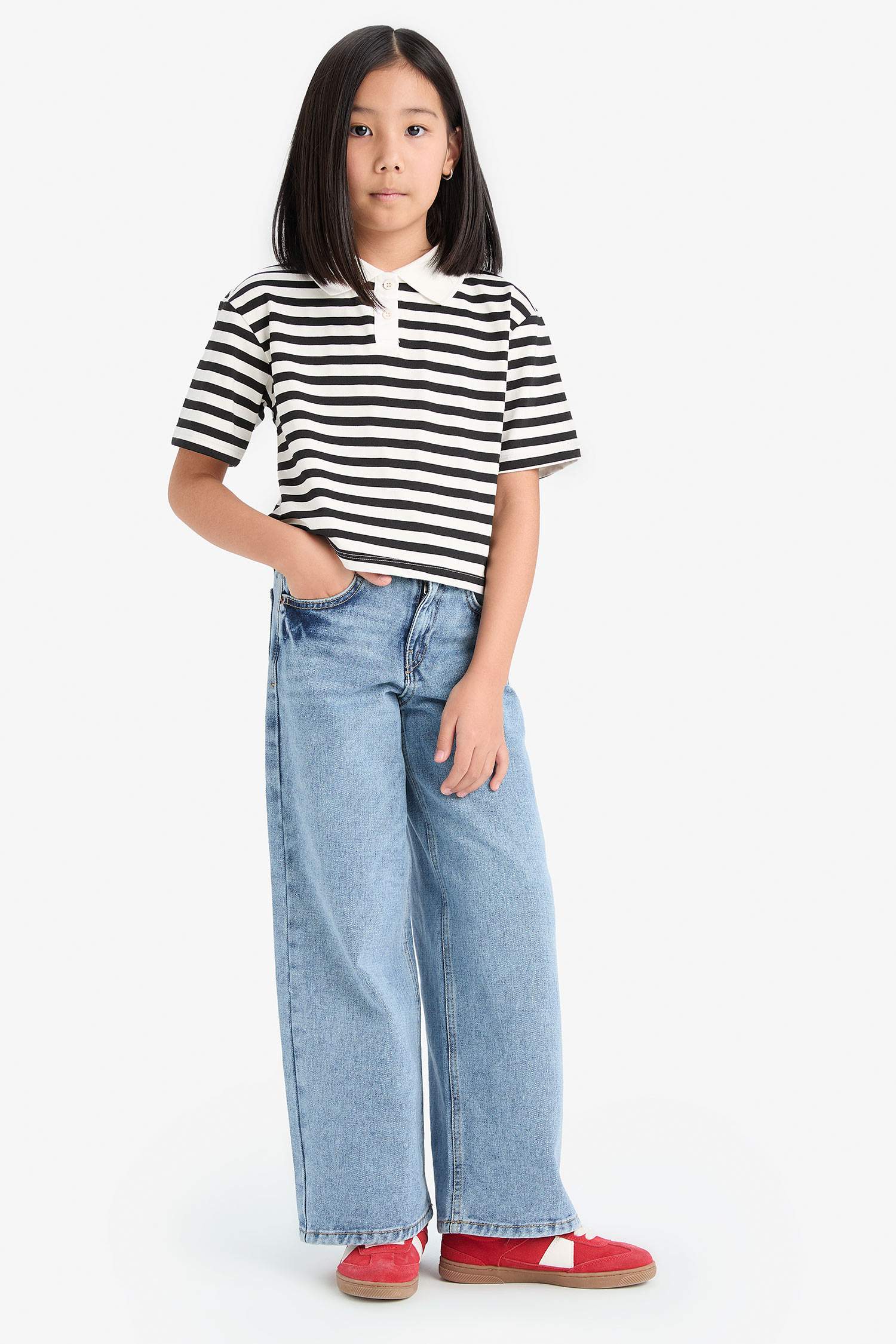 Girl Wide Leg Jeans