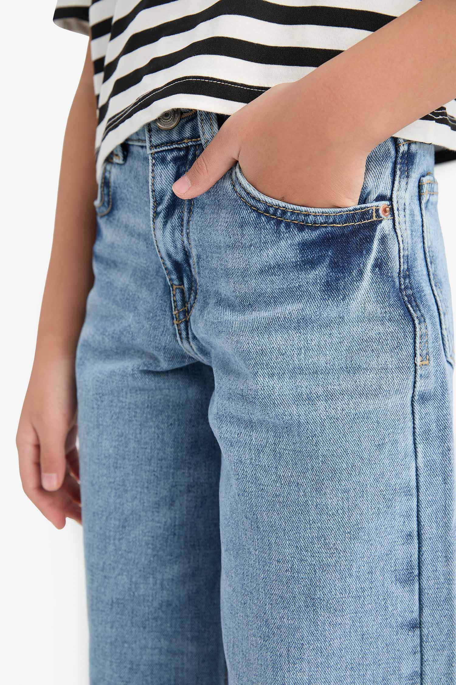Girl Wide Leg Jeans