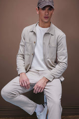 Regular Fit Polo Shirt Jacket