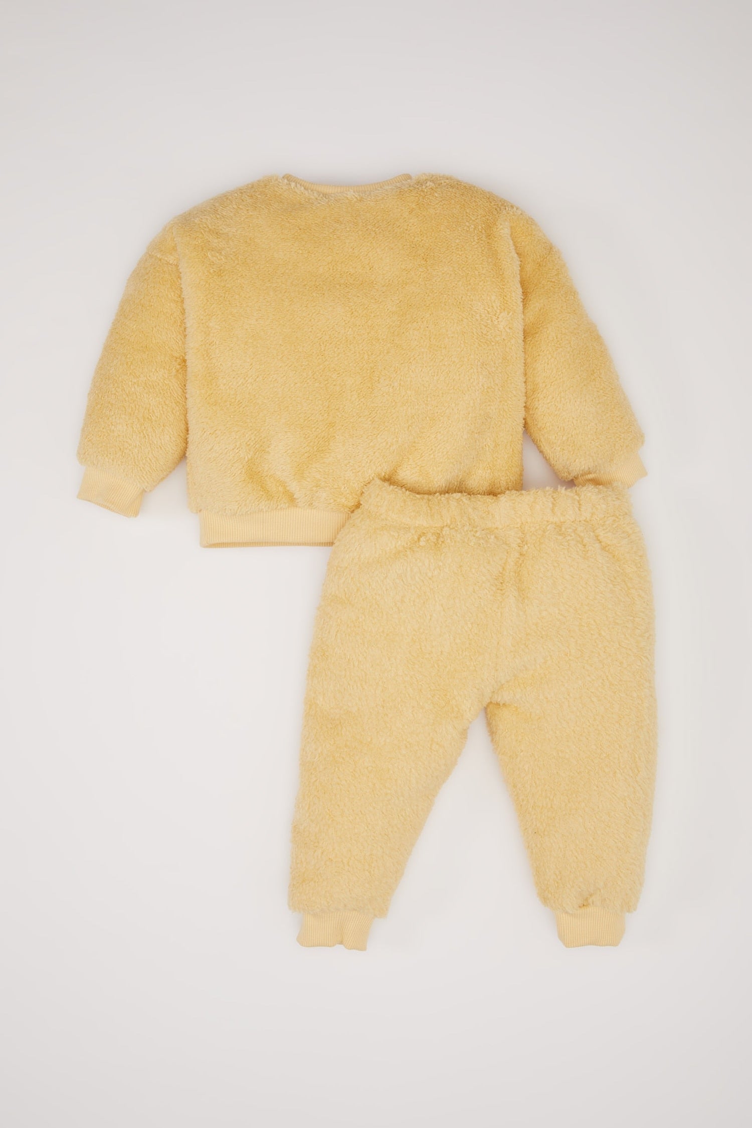 Baby Girl Looney Tunes 2-Piece Plush Sweatshirt with Elastic Waistband and Tracksuit Bottoms