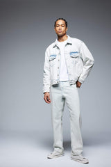 Baggy Fit Wide Leg Normal Waist Cotton Jeans