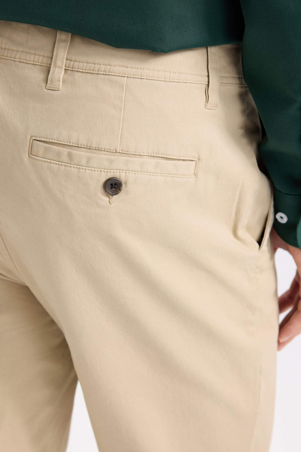 Regular Hem Chino Pants