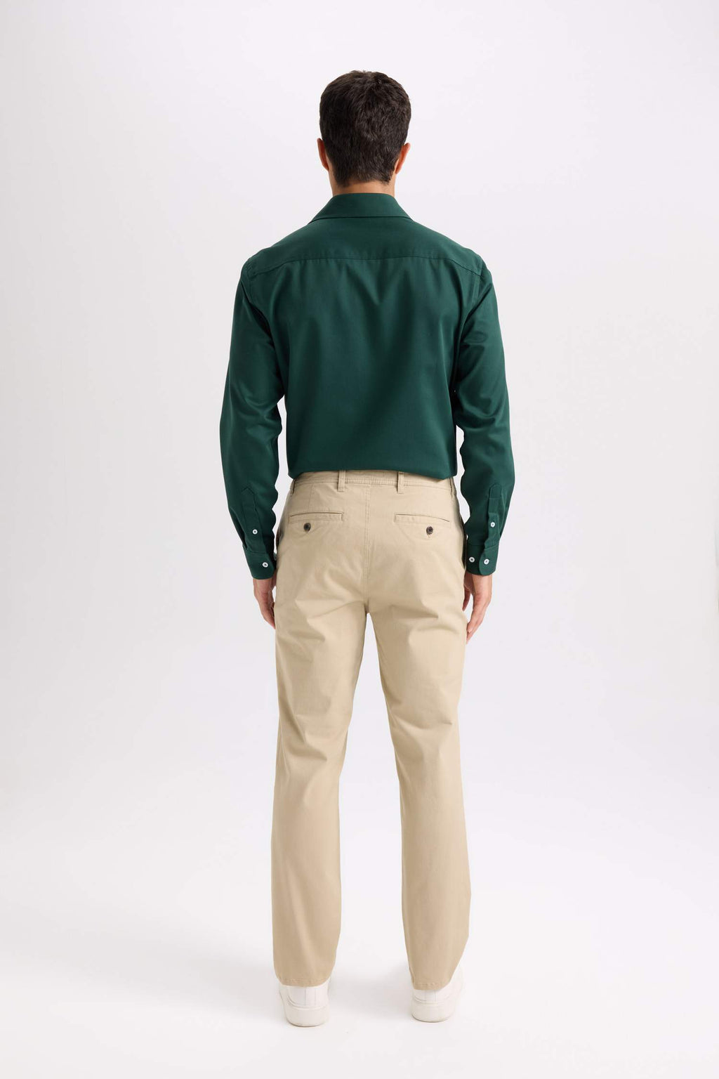 Regular Hem Chino Pants