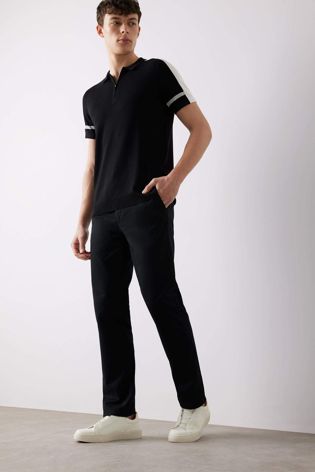 Regular Hem Chino Pants
