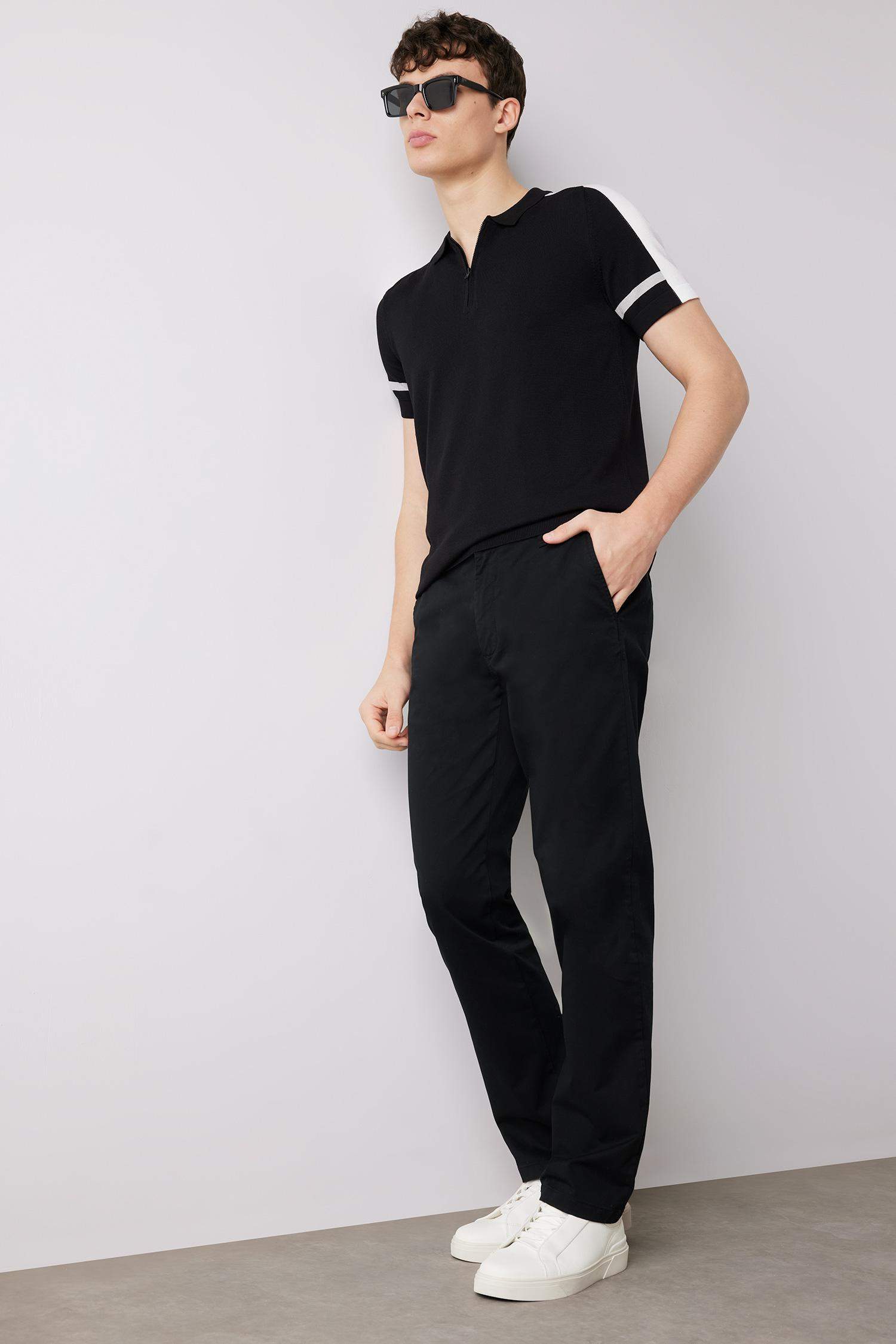 Regular Hem Chino Pants