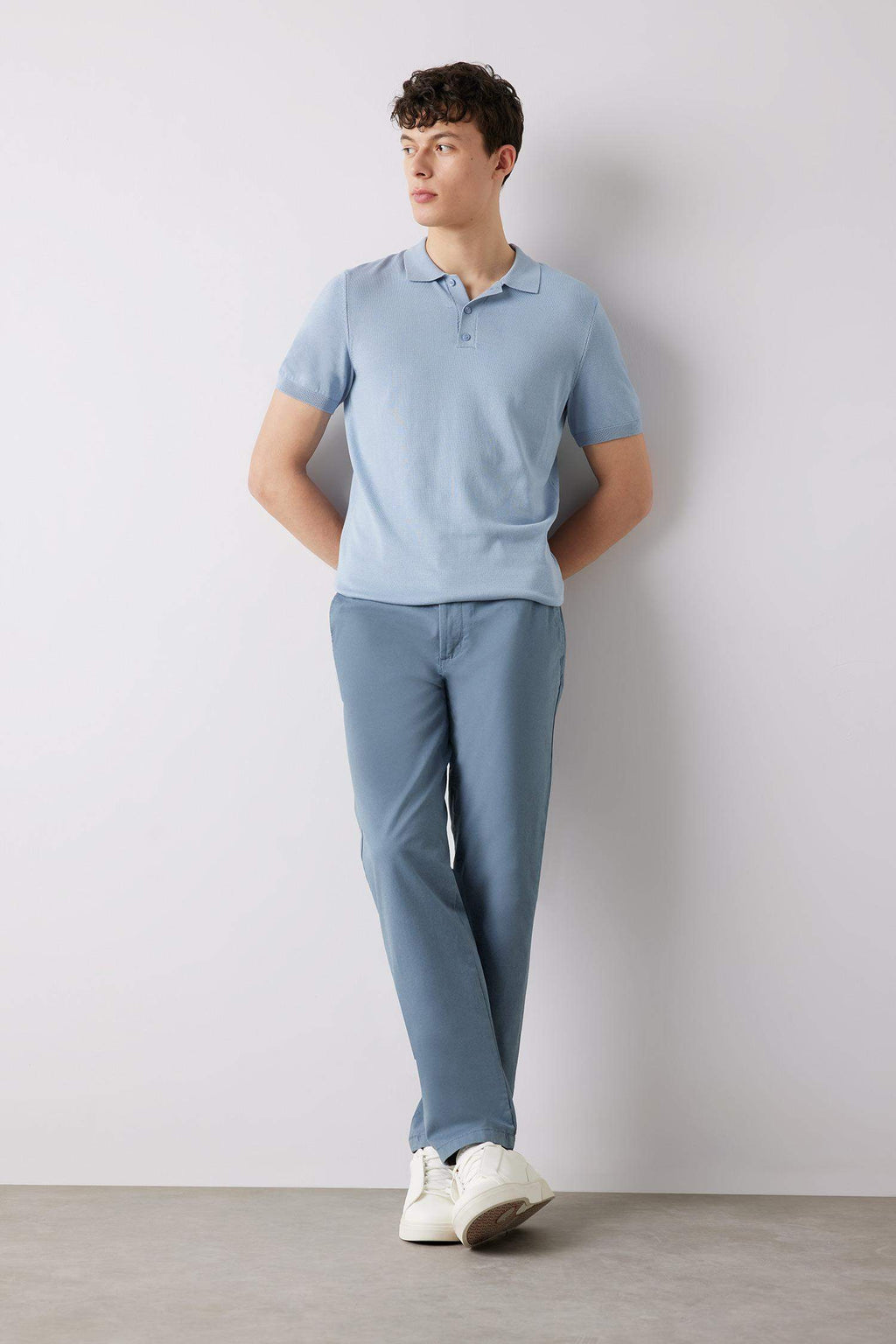 Regular Hem Chino Pants