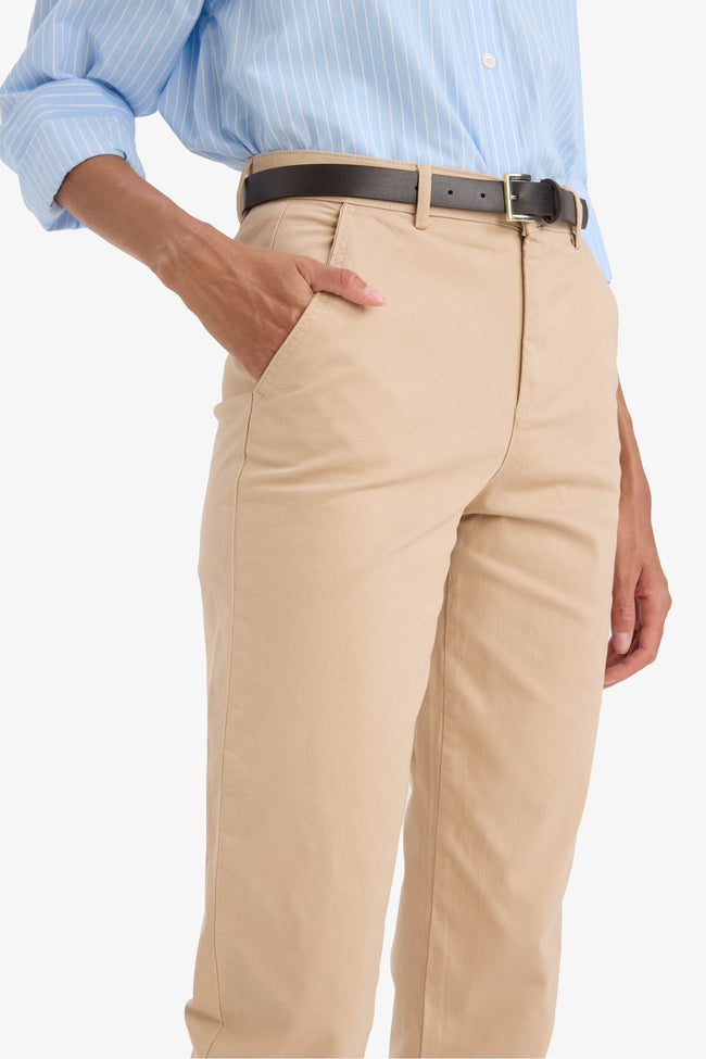 Carrot Fit With Pockets Gabardine Trousers Hover Image