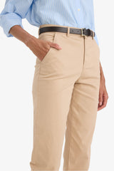 Carrot Fit With Pockets Gabardine Trousers