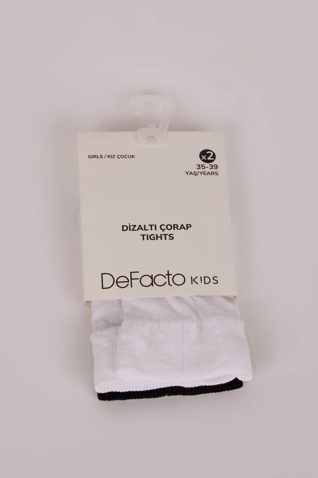 Girls 23 April Children's Day 2 Pneak Socks