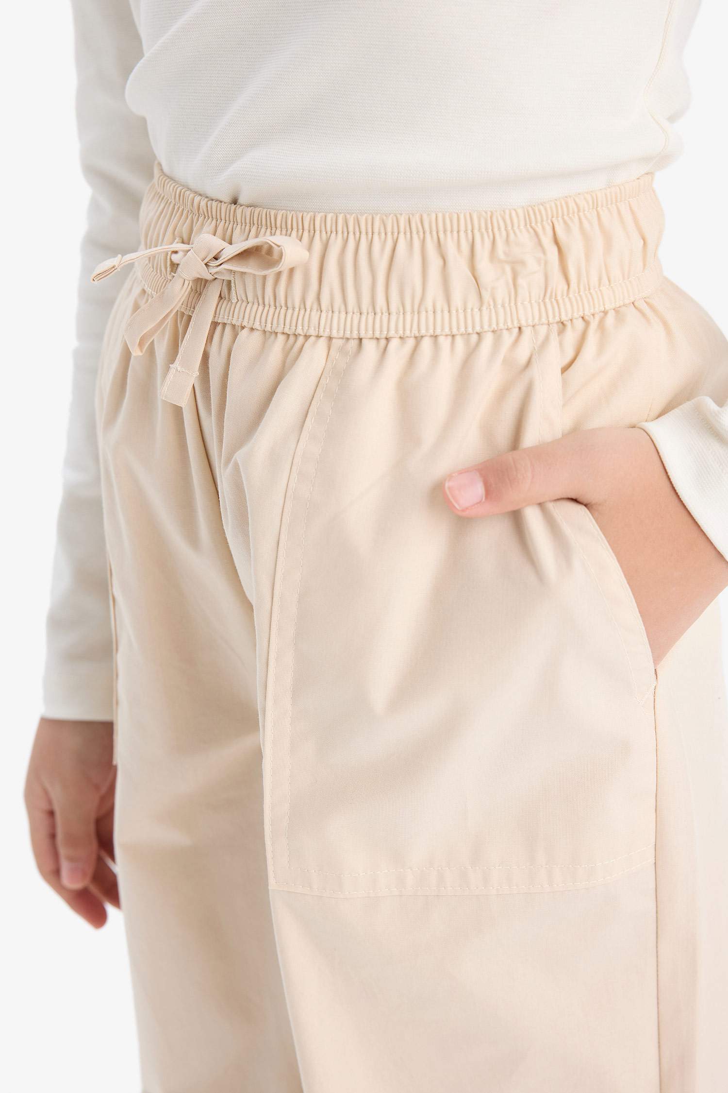 Girls Parachute Jogger Legs Cotton Pants