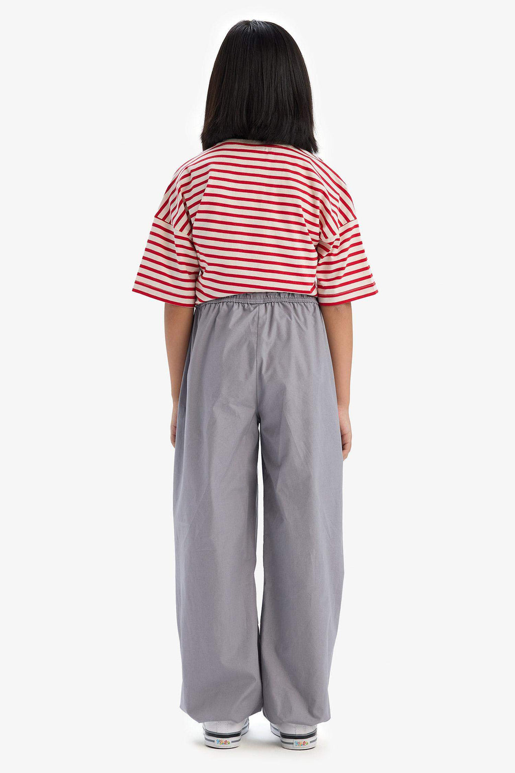 Girls Parachute Jogger Legs Cotton Pants