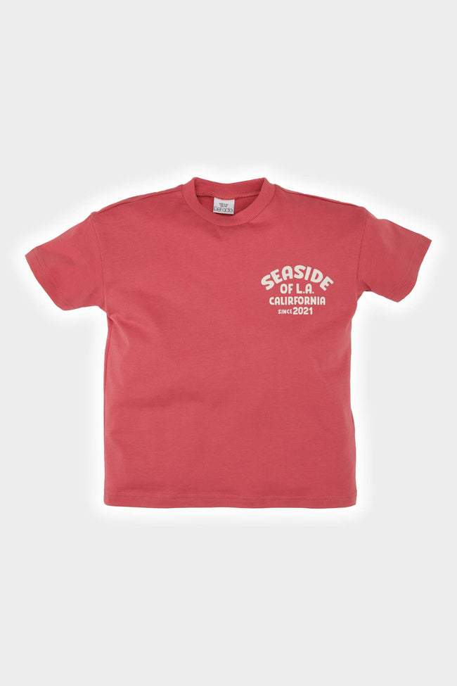 Baby Boy Regular Fit Slogan Patterned T-shirt Main Image