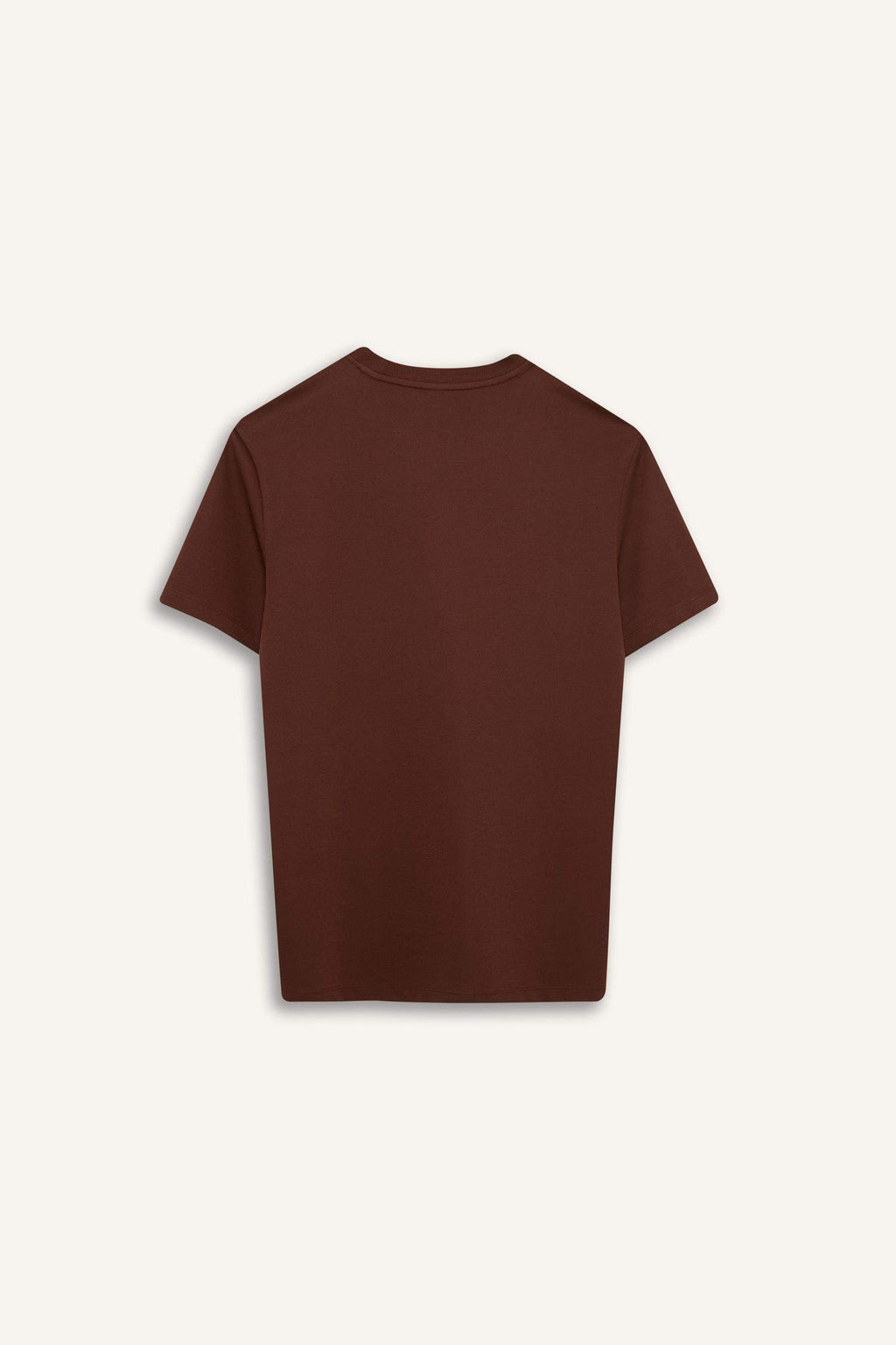 Regular Fit Crew Neck Twill T-Shirt