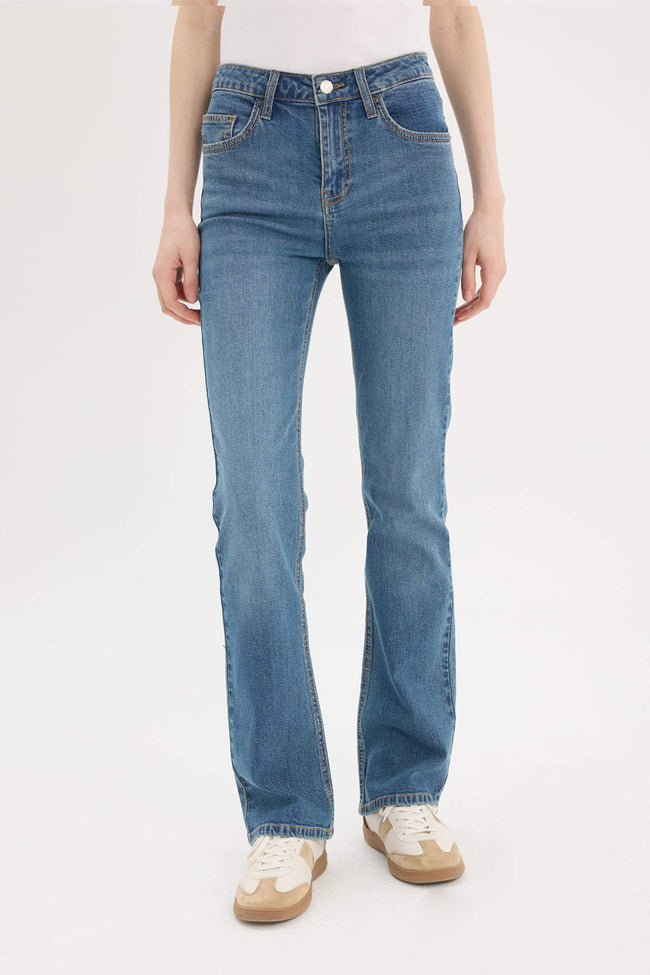 High Waist Wide Leg Jeans Hover Image