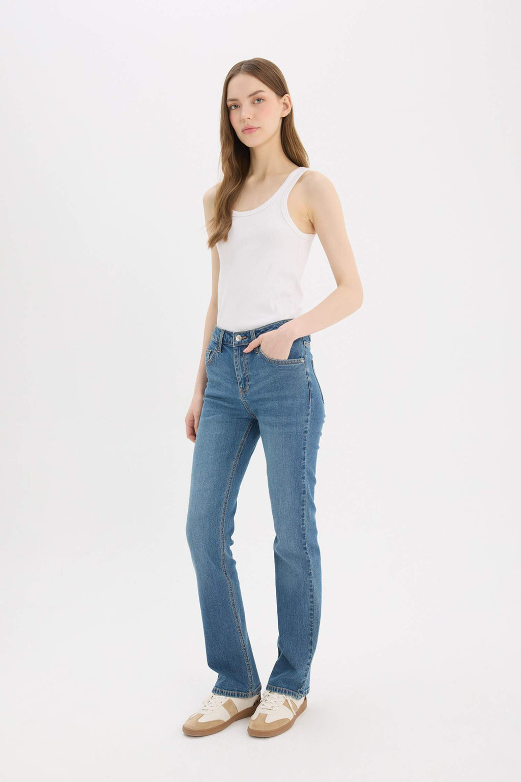 High Waist Wide Leg Jeans