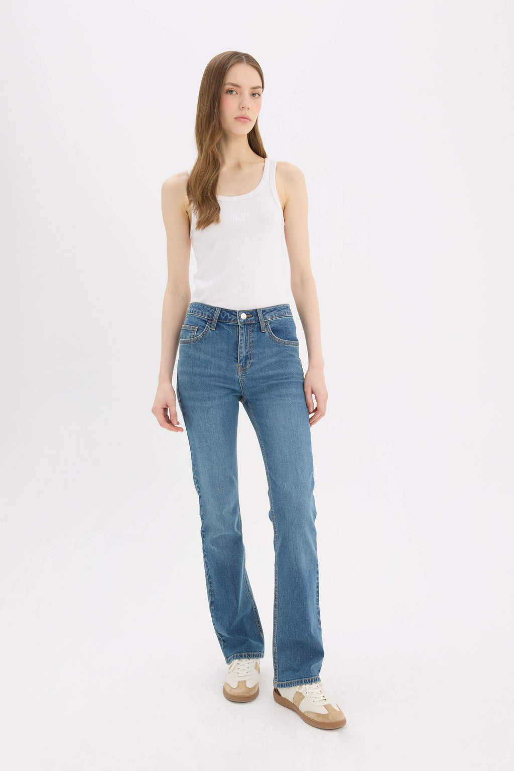 High Waist Wide Leg Jeans