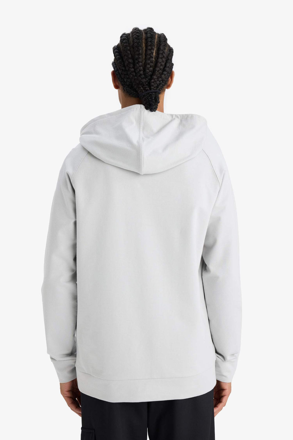 DeFactoFit Standard Fit Hooded Sports Sweatshirt