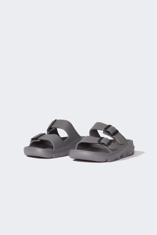 Man Flat Sole Double Banded Eva Slippers Hover Image