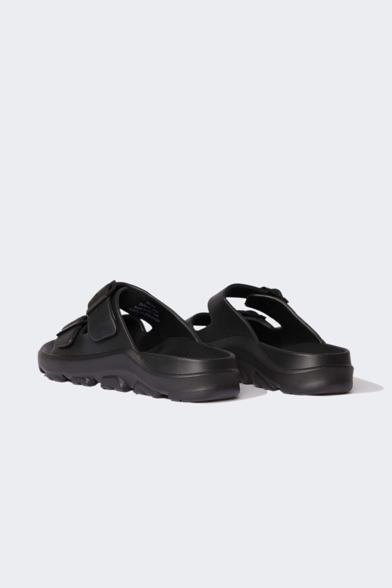 Man Flat Sole Double Banded Eva Slippers