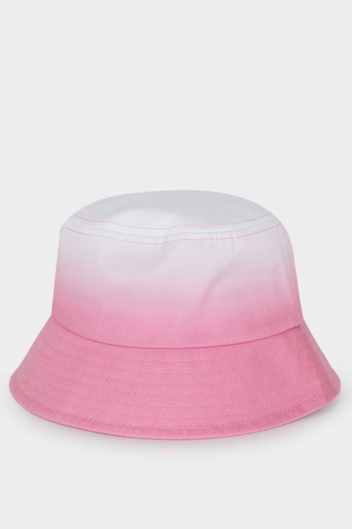 Girls Gradient Printed Jean Bucket Hat