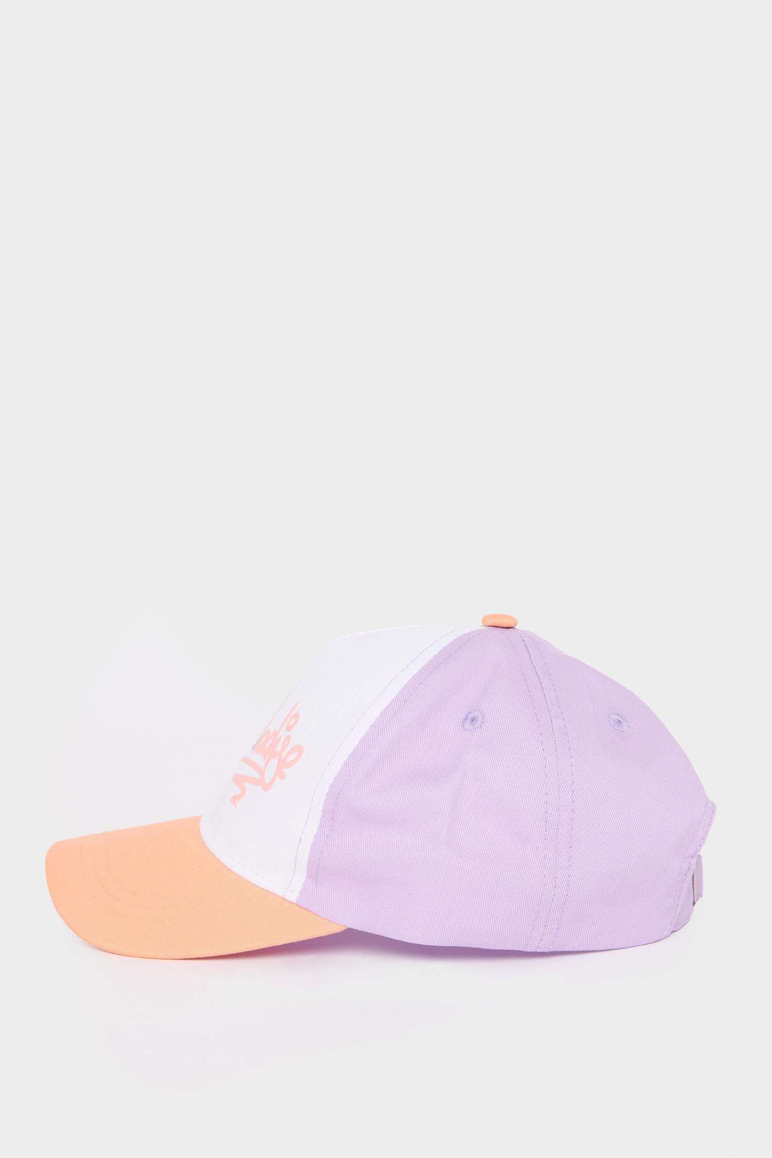 Girl's Printed Cotton Cap Hat