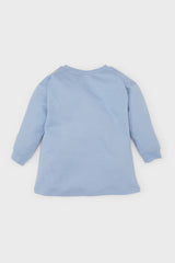 Baby Girl Disney Lilo & Stitch Crew Neck Long Sleeve Sweat Dress