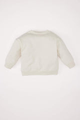 Baby Boy Crew Neck Printed Sweatshirt