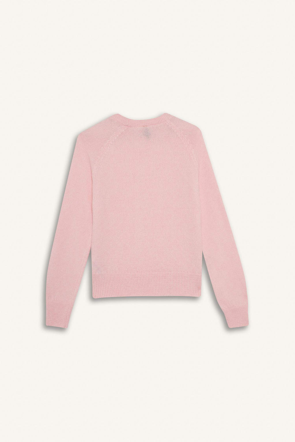 Regular Fit Crew Neck Basic Plain Soft Touch Knit Sweater