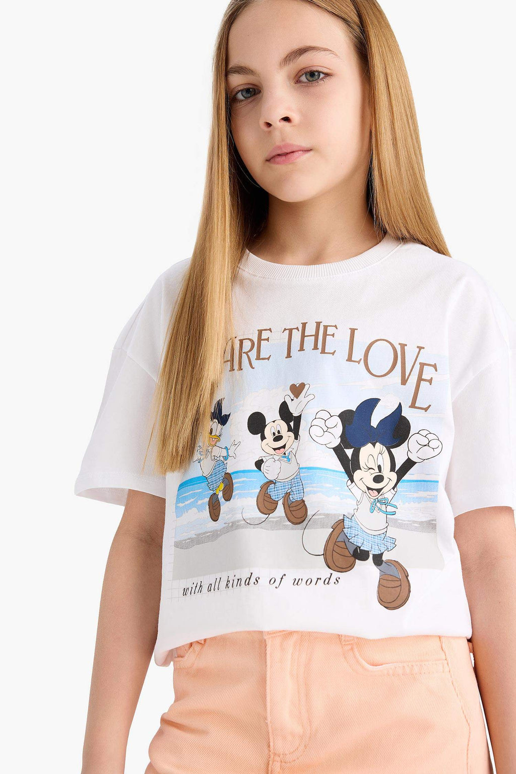 Girl Disney Mickey Mouse &Friends Relax Fit T-Shirt