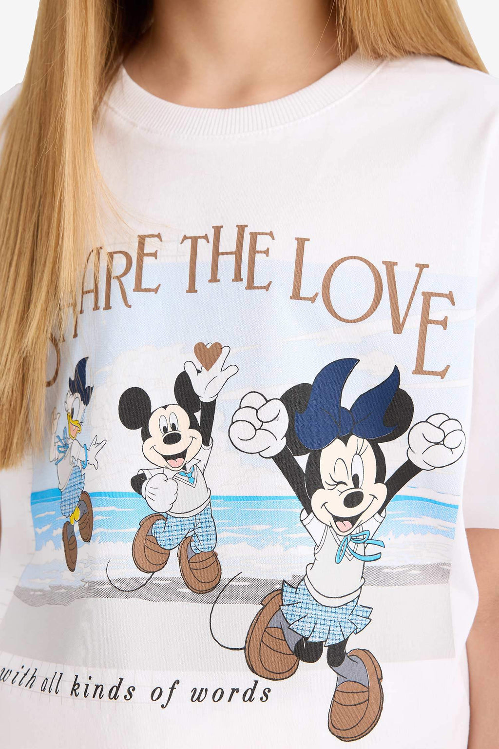 Girl Disney Mickey Mouse &Friends Relax Fit T-Shirt