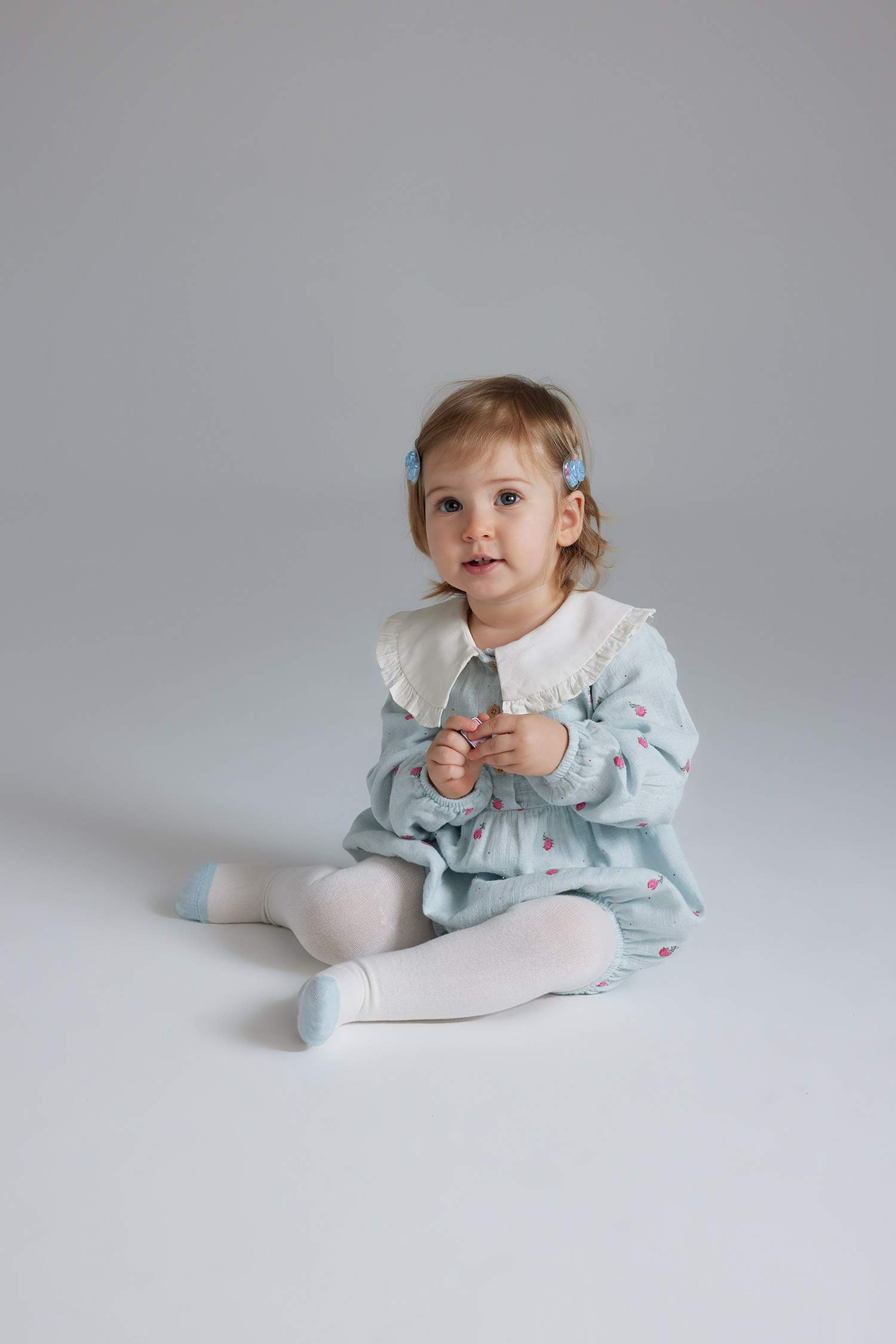 Baby Girl Newborn Floral Muslin 2-Pack Jumpsuit