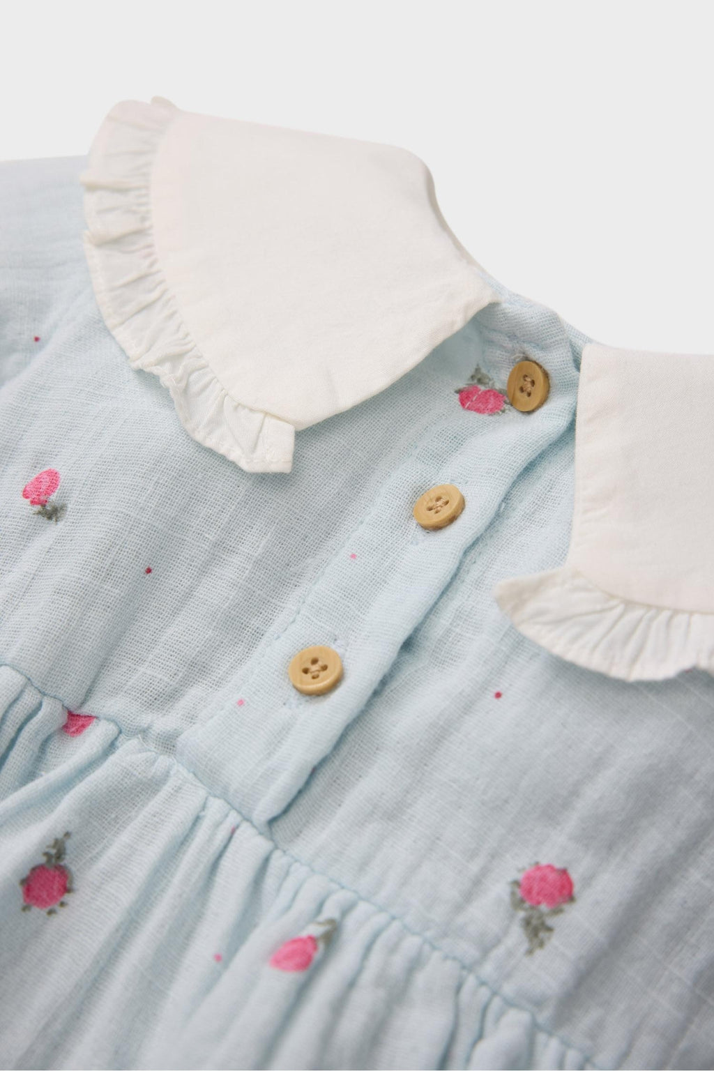 Baby Girl Newborn Floral Muslin 2-Pack Jumpsuit