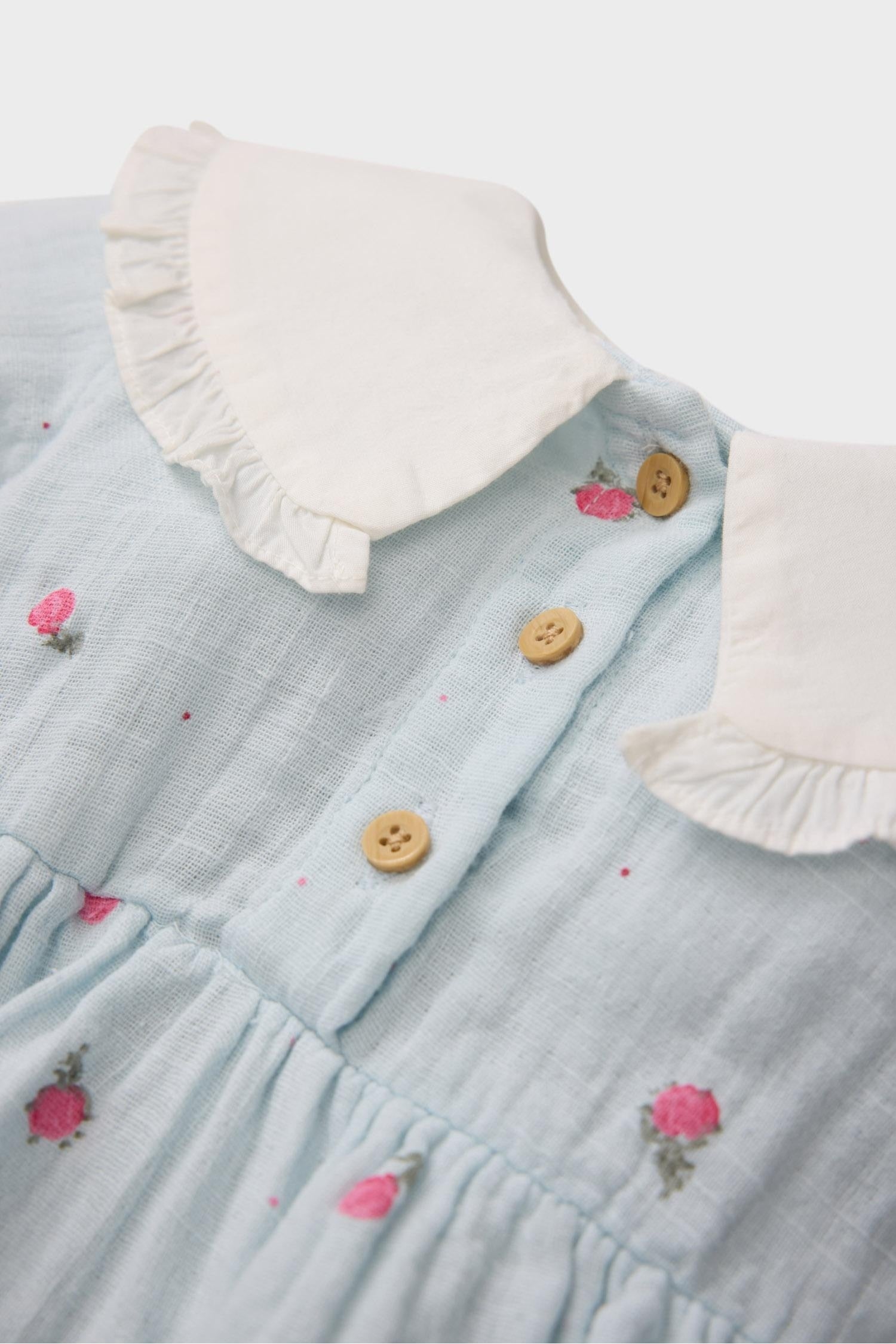 Baby Girl Newborn Floral Muslin 2-Pack Jumpsuit