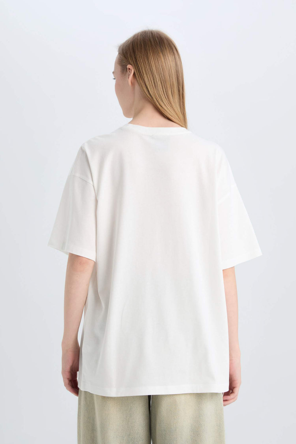 Coool Rick and Morty Oversize Wide Mold Bike Collar Printed Short Sleeve T-shirt