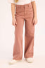 Girl Wide Leg Cotton Cargo Jeans