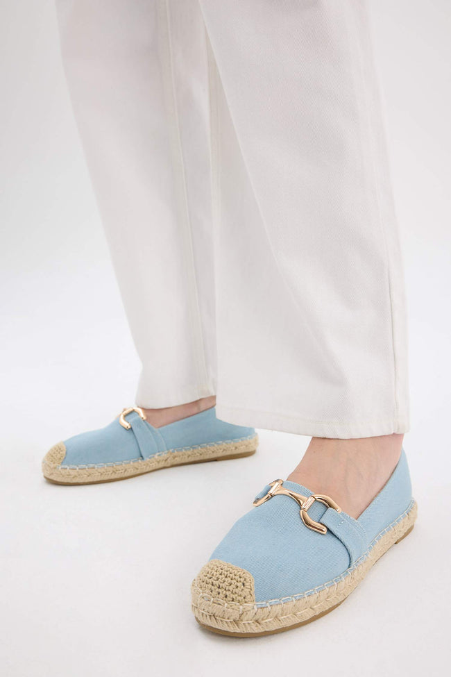 Women Flat Sole Espadrille Shoes Main Image
