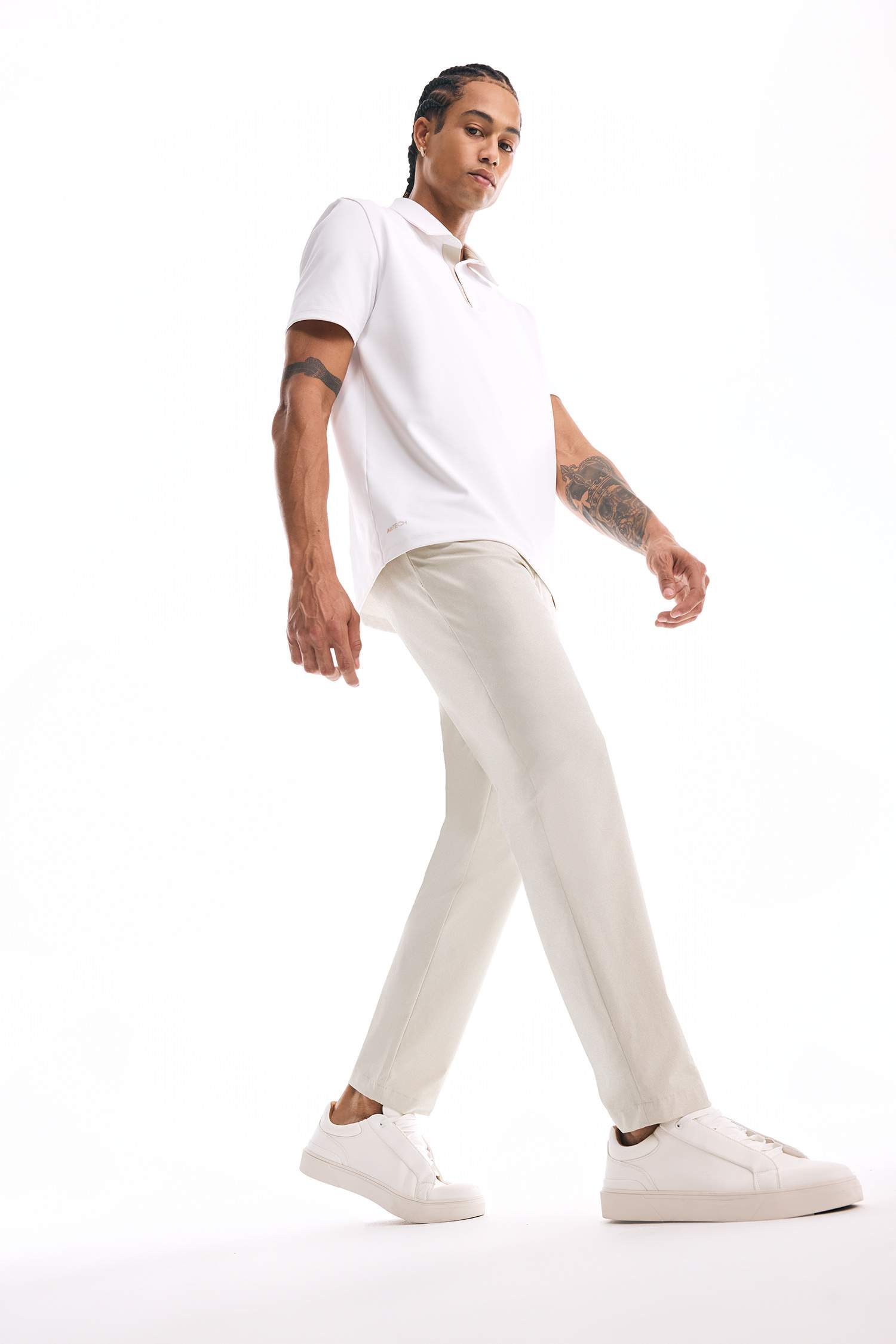 DeFactoFit Slim Fit Slim Cut Standard Leg Flexible Multifunctional Woven Athlete Trousers