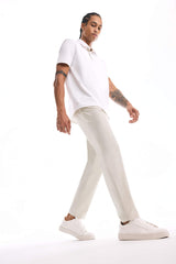 DeFactoFit Slim Fit Slim Cut Standard Leg Flexible Multifunctional Woven Athlete Trousers