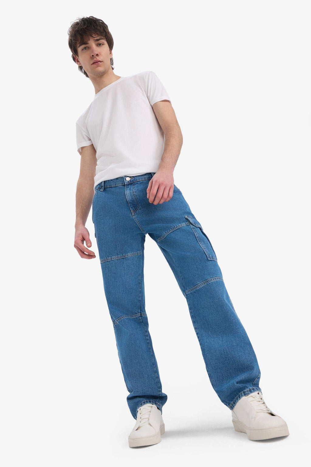 Relax Fit Straight Leg Jeans
