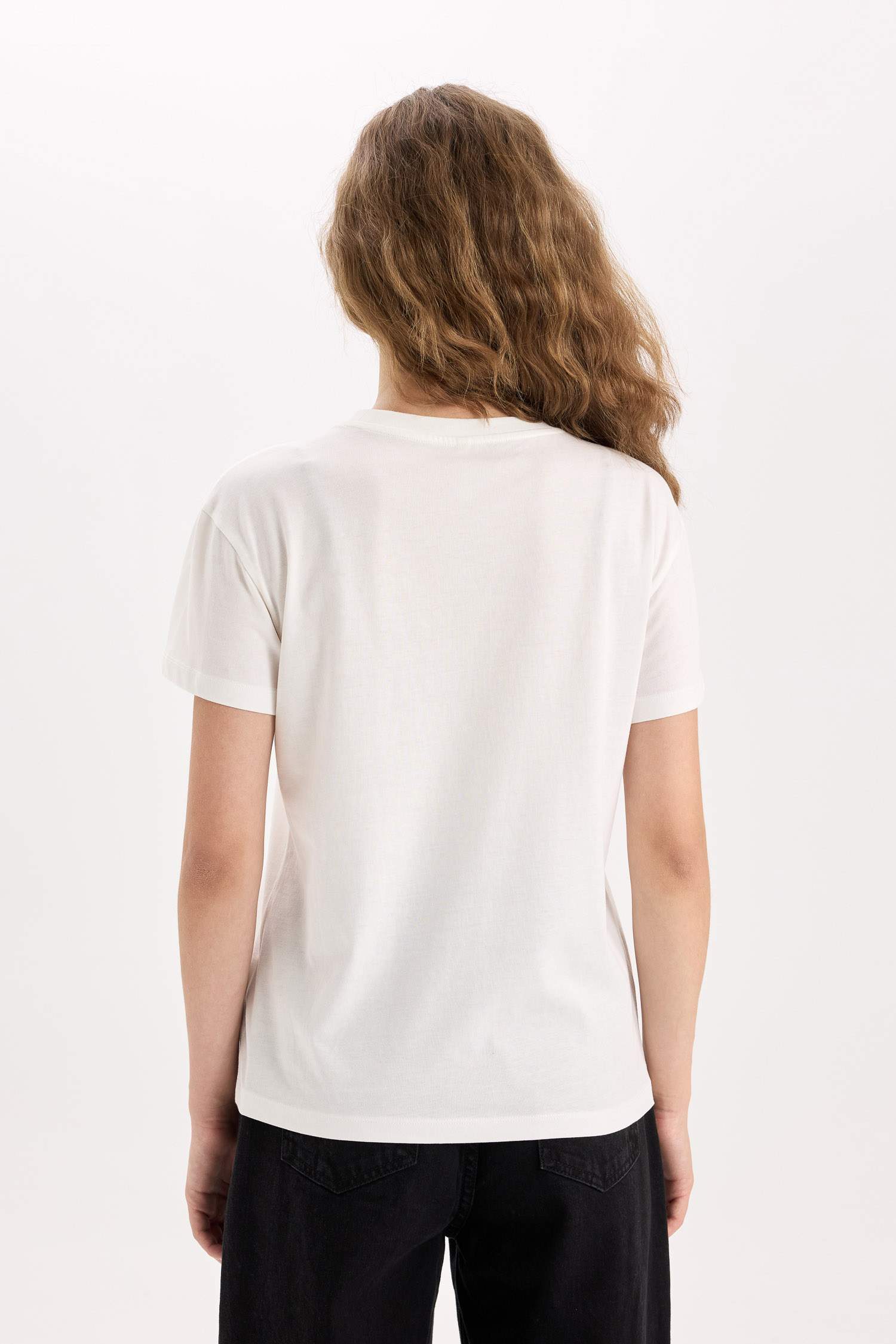 Regular Fit Crew Neck Short Sleeve T-Shirt