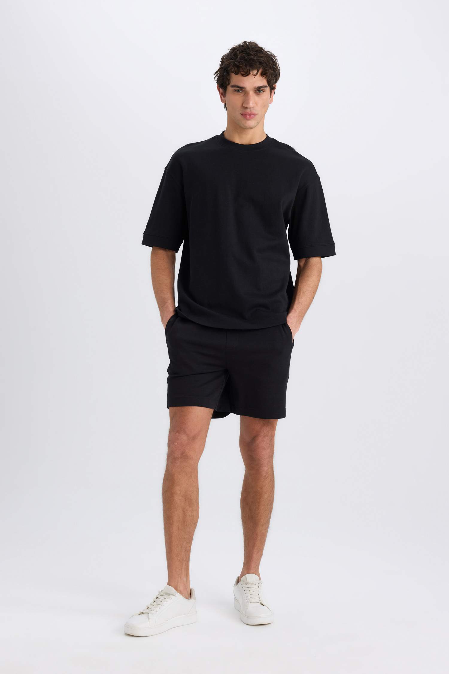 Regular Fit Regular Hem Shorts