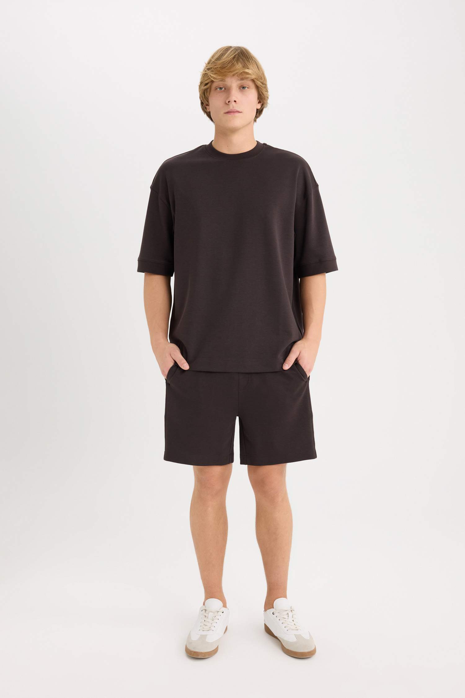 Regular Fit Regular Hem Shorts
