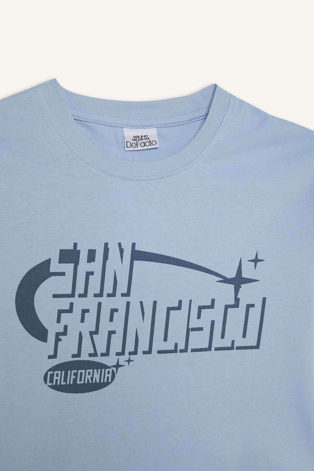 Boy Crew Neck Printed Short Sleeve T-Shirt