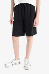 Boy Elastic Waist Shorts