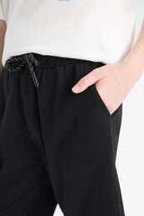 Boy Elastic Waist Shorts