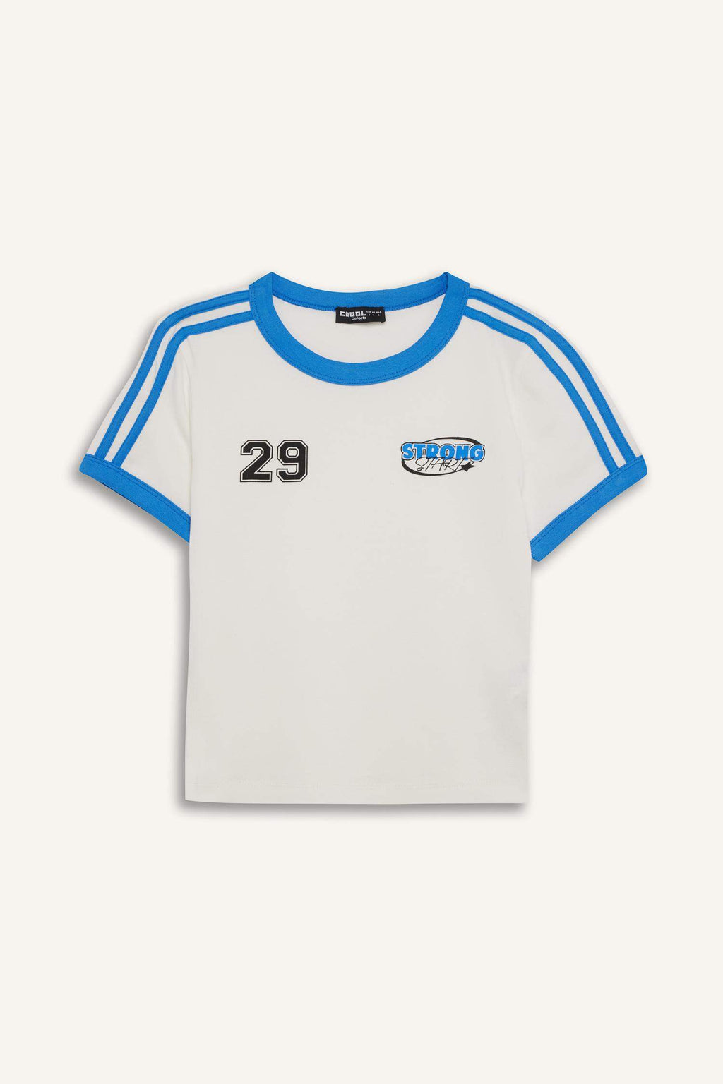 Slim Fit Printed Ribana Short Sleeve T-Shirt