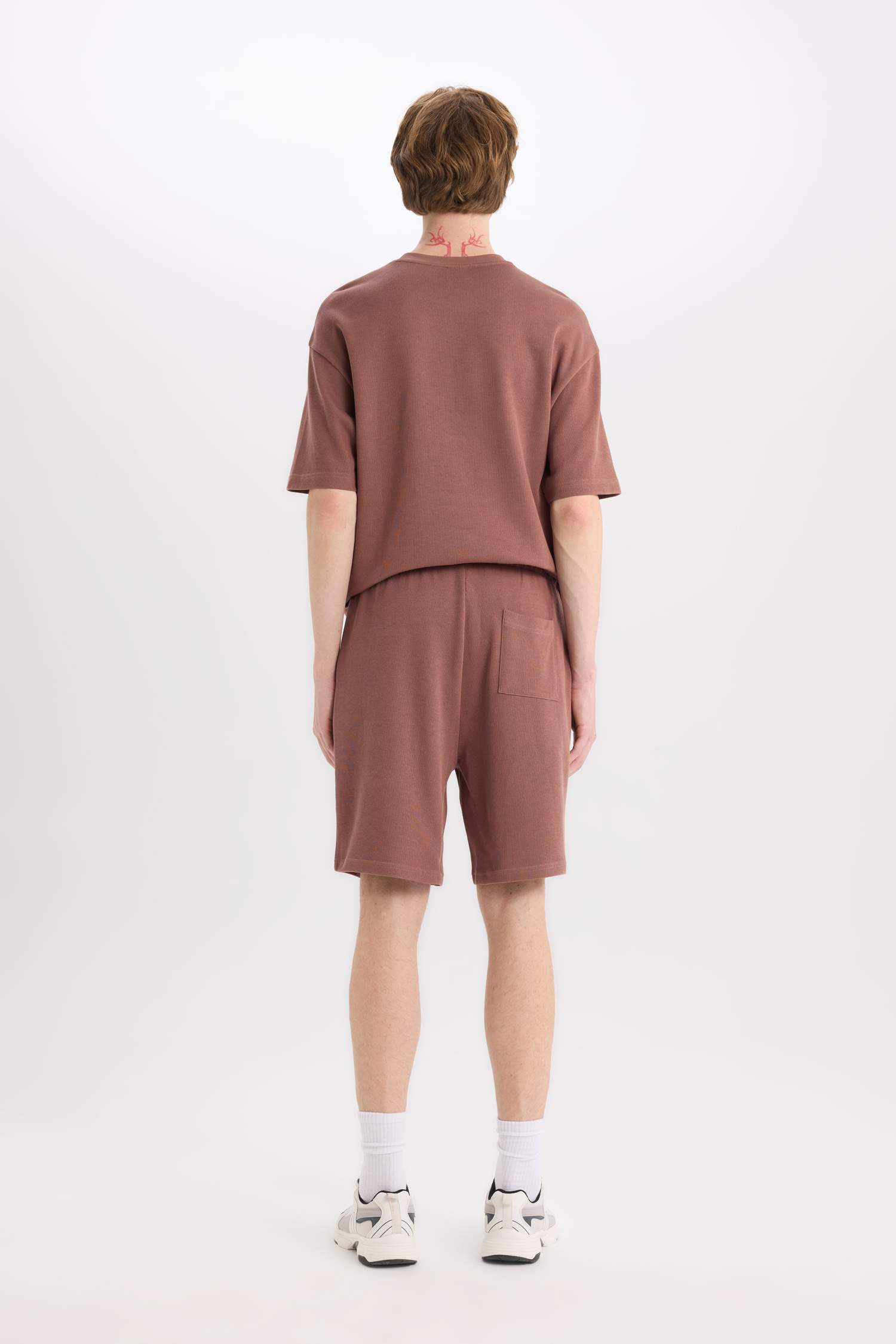 100% Cotton Regular Fit Straight Leg Shorts